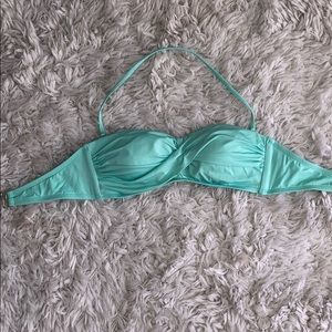 Teal bathing suit top